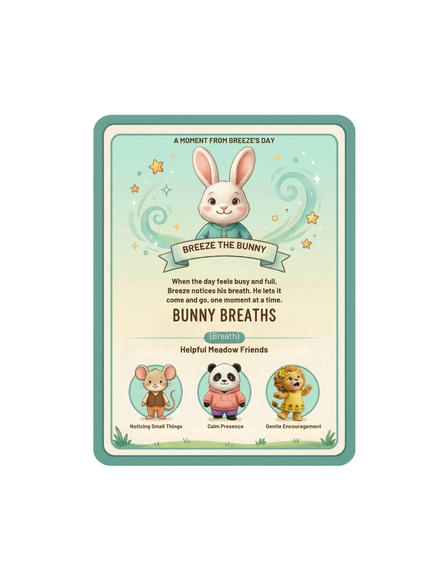 Bunny Breaths Reflections