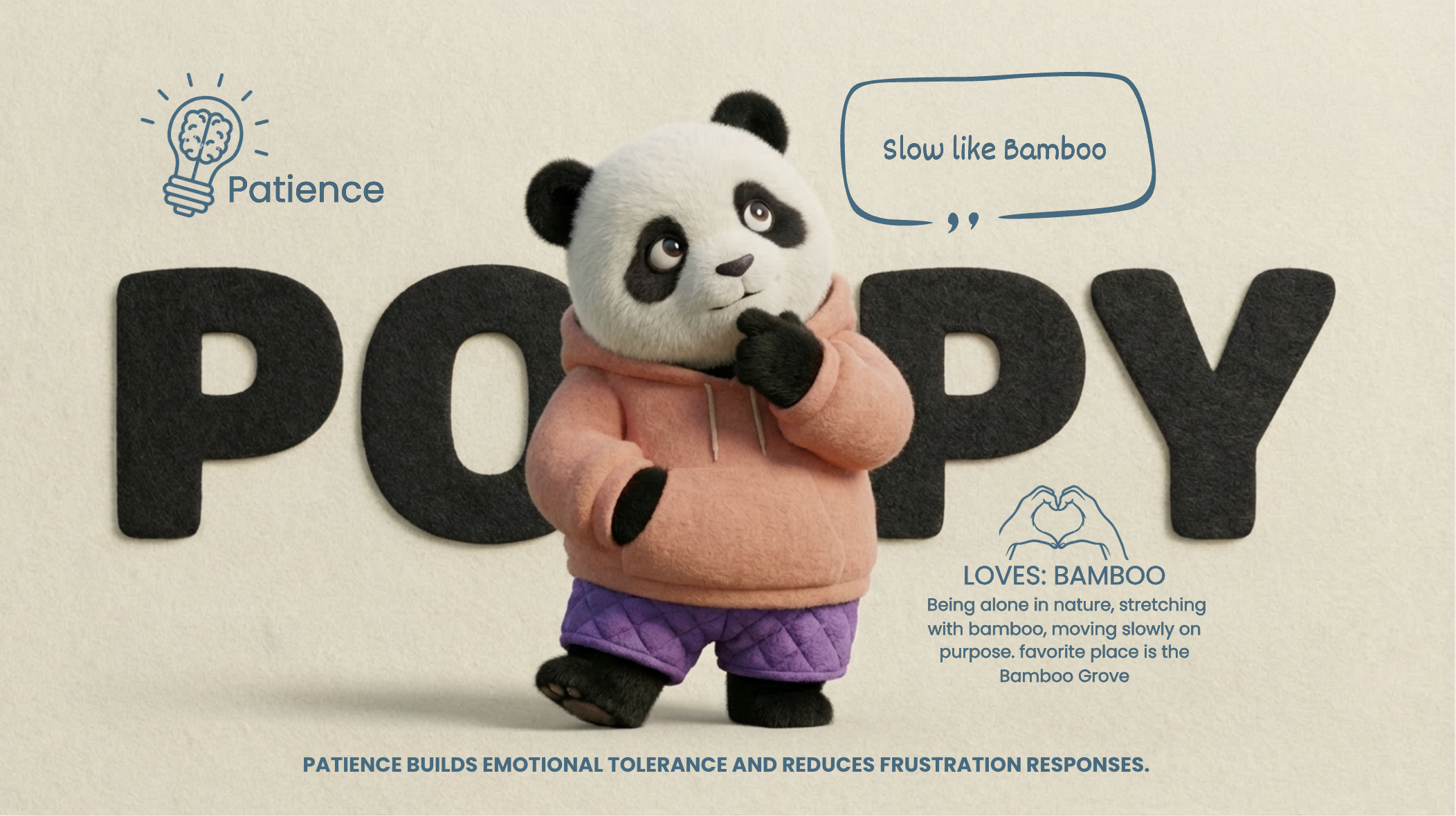 Poppy — The Patient Panda